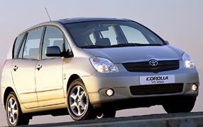 COROLLA VERSO 5 siddepladser