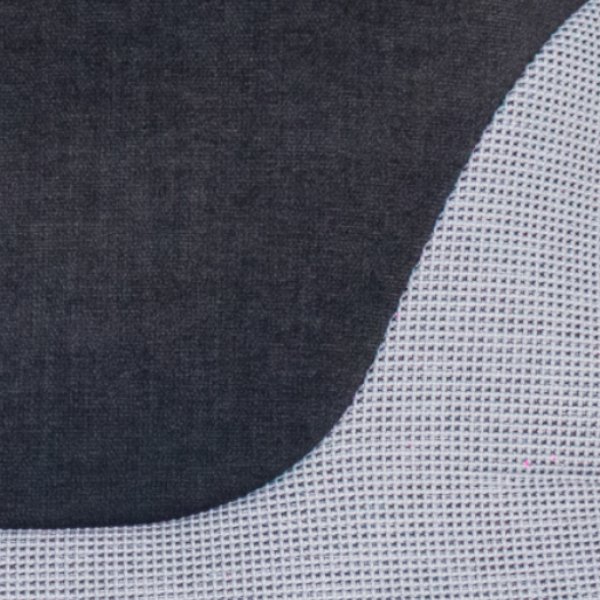 Suédine gris foncé / Jacquard Gris