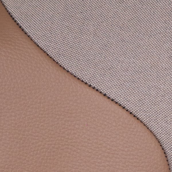 Suédine marron / Jacquard marron